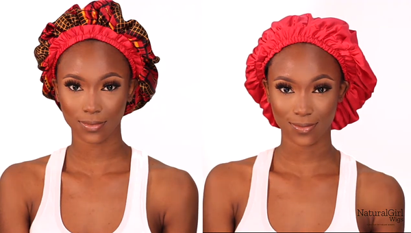 How to Use the Reversible Tribal Hair Bonnet