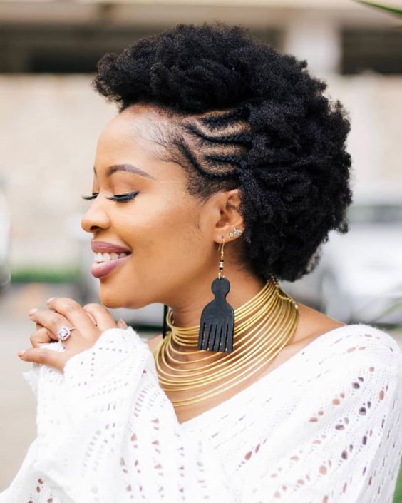 21 Ways To Style Short Natural Hair and Tweeny Weeny Afros (TWA)